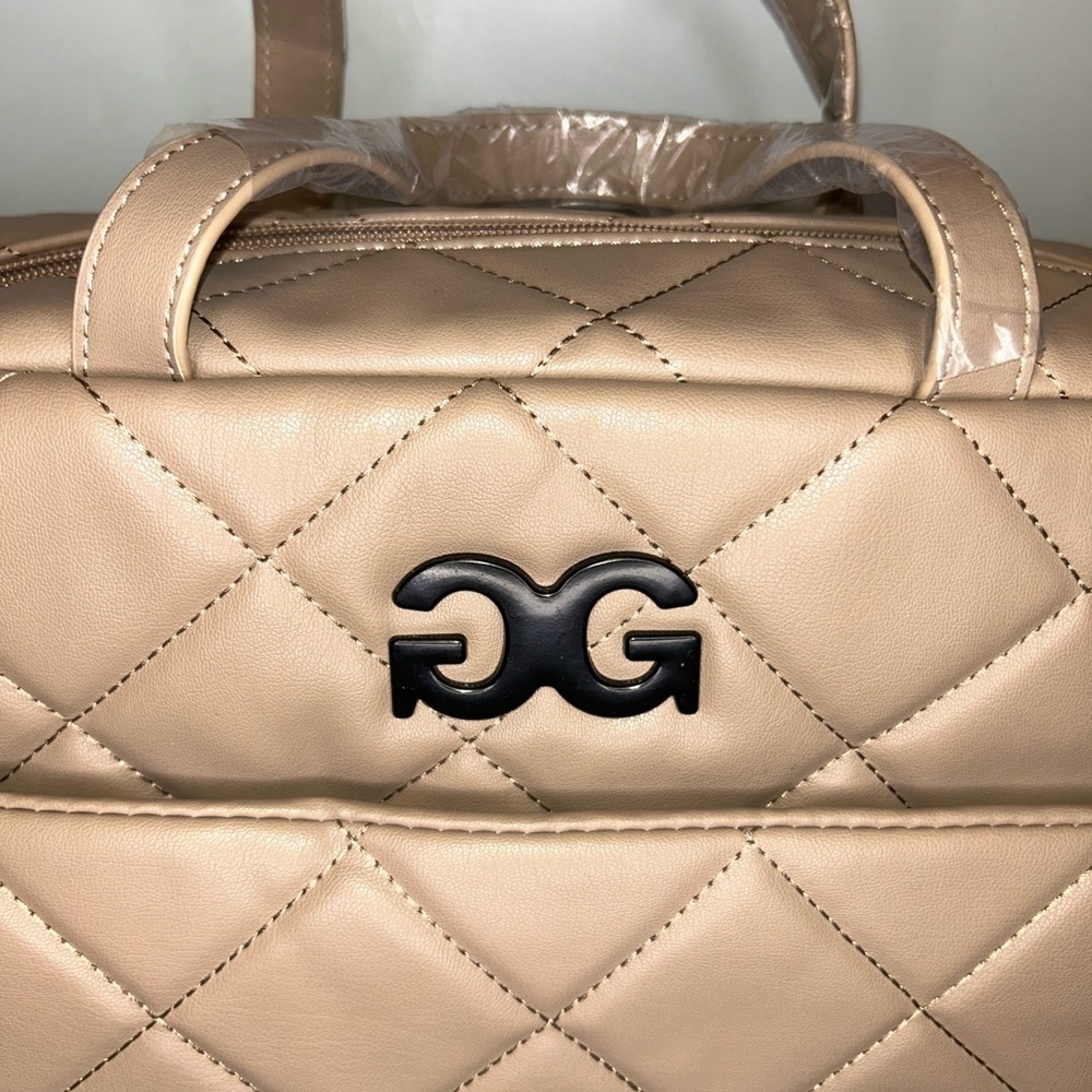 NWT Gilda Paris quilted weekender luggage tote - Picture 2 of 12